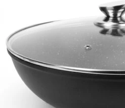 Swiss Pro+ - Marmeren Wokpan - Ø 32 Cm - Geschikt Voor Alle Warmtebronnen -Keuken Pot Winkel 1200x1038 1