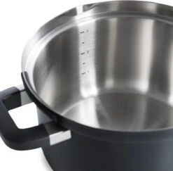 BK Flow Cool Black Glas Kookpannenset - 4-delig - Zwart - Glazen Deksel - Veilig Afgietsysteem - Inductie 12 BK Flow Cool Black Glas Kookpannenset - 4-delig - Zwart - Glazen Deksel - Veilig Afgietsysteem - Inductie -Keuken Pot Winkel 1200x1182