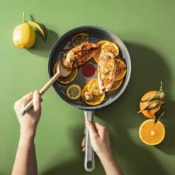 Tefal Renew+ Keramische Hapjespan - Ø 24 Cm - Met Deksel -Keuken Pot Winkel 1200x1200 1365