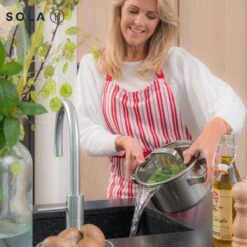 Sola Pannenset Juvia - 4 Delig - Ø 16,16,18,20 Cm - Zilver - RVS - Sandwichbodem -Keuken Pot Winkel 1200x1200 46