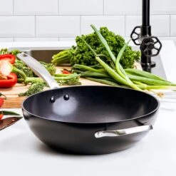 GreenPan Copenhagen Wok Met Extra Handvat 30cm/4.8L -Keuken Pot Winkel 1200x1200 842