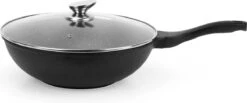 Swiss Pro+ - Marmeren Wokpan - Ø 32 Cm - Geschikt Voor Alle Warmtebronnen -Keuken Pot Winkel 1200x500 1