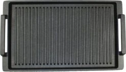 Eurolux Grillplaat Met Grepen - 41 X 24 X 2.5 Cm - Zwart - Aluminium - Geschikt Voor Alle Warmtebronnen 12 Eurolux Grillplaat Met Grepen - 41 X 24 X 2.5 Cm - Zwart - Aluminium - Geschikt Voor Alle Warmtebronnen -Keuken Pot Winkel 1200x689 7