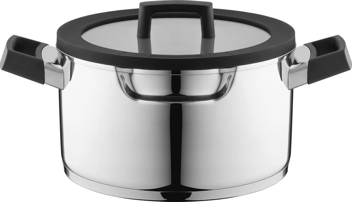 BergHOFF GEM Downdraft Pannenset - 7 Delige Set - 4 Pannen 13 BergHOFF GEM Downdraft Pannenset - 7 Delige Set - 4 Pannen - Afbeelding 13