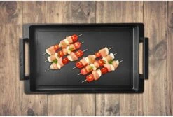 Eurolux Teppanyaki Plaat Met Grepen - 41 X 24 X 2.5 Cm - Zwart - Aluminium - Geschikt Voor Alle Warmtebronnen 14 Eurolux Teppanyaki Plaat Met Grepen - 41 X 24 X 2.5 Cm - Zwart - Aluminium - Geschikt Voor Alle Warmtebronnen -Keuken Pot Winkel 1200x809 3