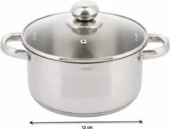 Kinghoff 4325 - Kookpan Met Deksel - Ø 12 Cm