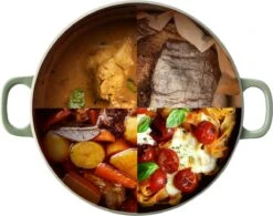 BK Bourgogne Braadpan Ø 24 Cm - Groen - Gietijzer - Inductie 7 BK Bourgogne Braadpan Ø 24 Cm - Groen - Gietijzer - Inductie -Keuken Pot Winkel 1200x945 3