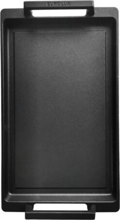 Eurolux Teppanyaki Plaat Met Grepen - 41 X 24 X 2.5 Cm - Zwart - Aluminium - Geschikt Voor Alle Warmtebronnen 20 Eurolux Teppanyaki Plaat Met Grepen - 41 X 24 X 2.5 Cm - Zwart - Aluminium - Geschikt Voor Alle Warmtebronnen -Keuken Pot Winkel 658x1200