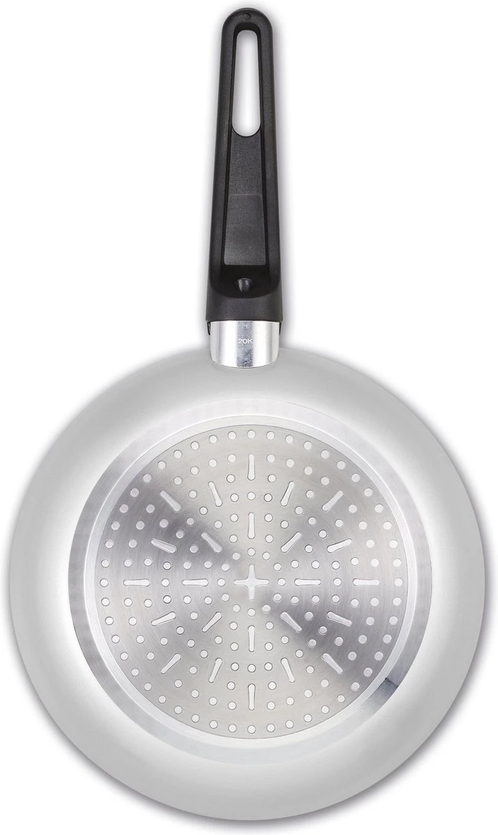 BRABANTIA INDU+ Koekenpan - Keramische Antiaanbaklaag - Ø 24 Cm - Inductie - Pfas Vrij 3 BRABANTIA INDU+ Koekenpan - Keramische Antiaanbaklaag - Ø 24 Cm - Inductie - Pfas Vrij - Afbeelding 3